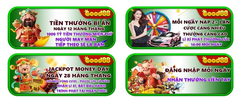 Ưu đãi dành cho các hội viên thông thường